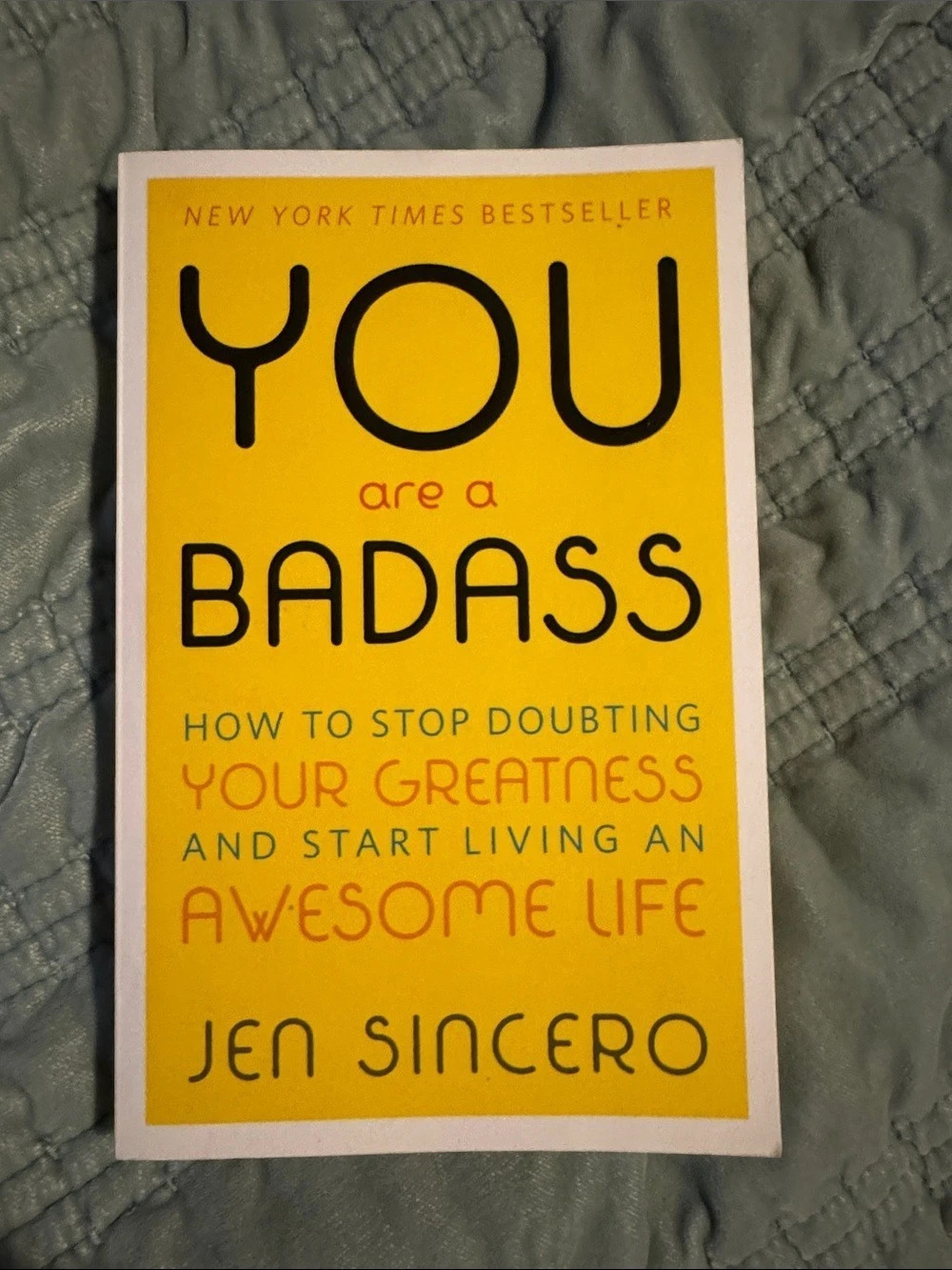 Running Press You Are a Badass Self-Help Paperback Book Jen Sincero